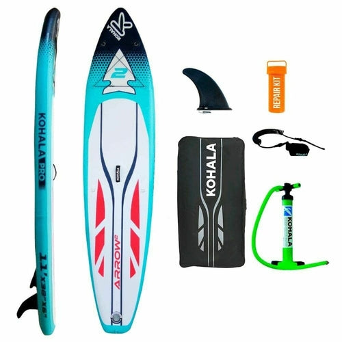Inflatable Paddle Surf Board with Accessories Kohala Arrow 2 Blue