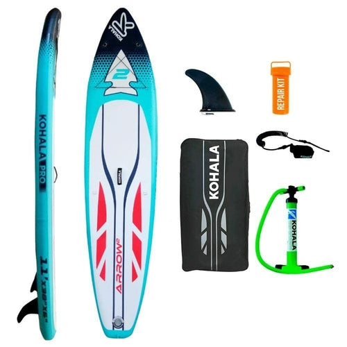 Inflatable Paddle Surf Board with Accessories Kohala Arrow 2 Blue